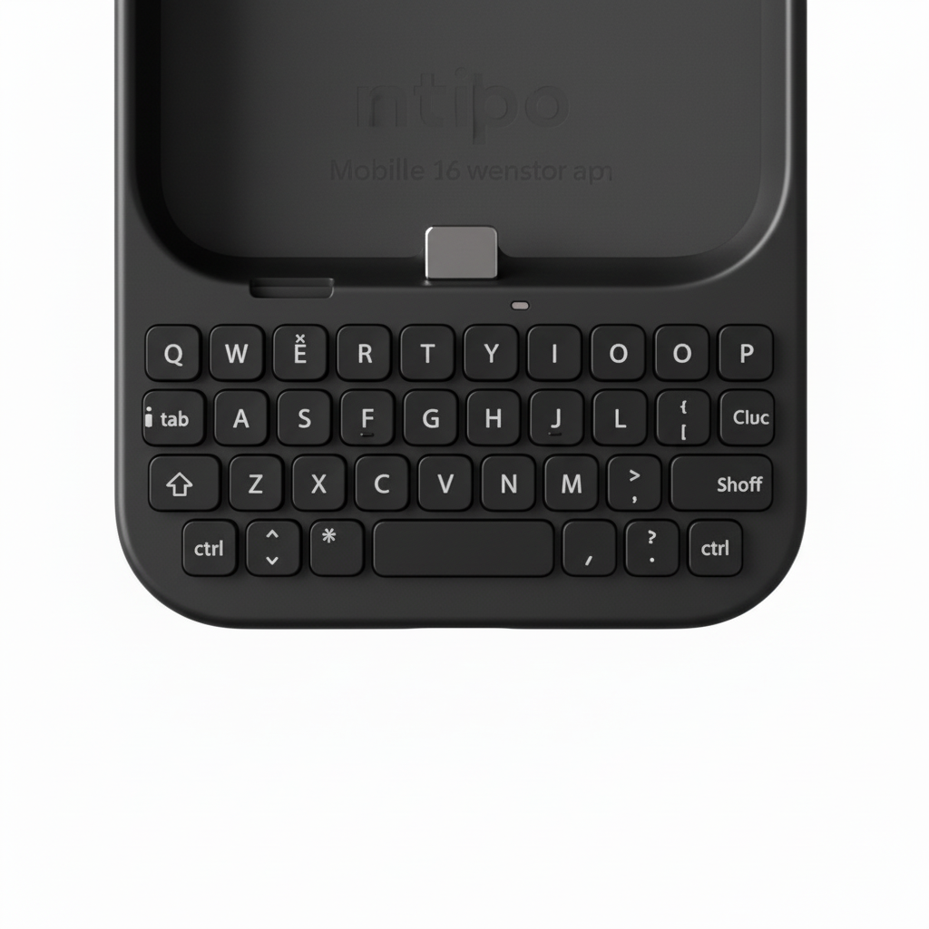 Nineties Keyboard Phone Case - For iPhone 16/17 Pro Max