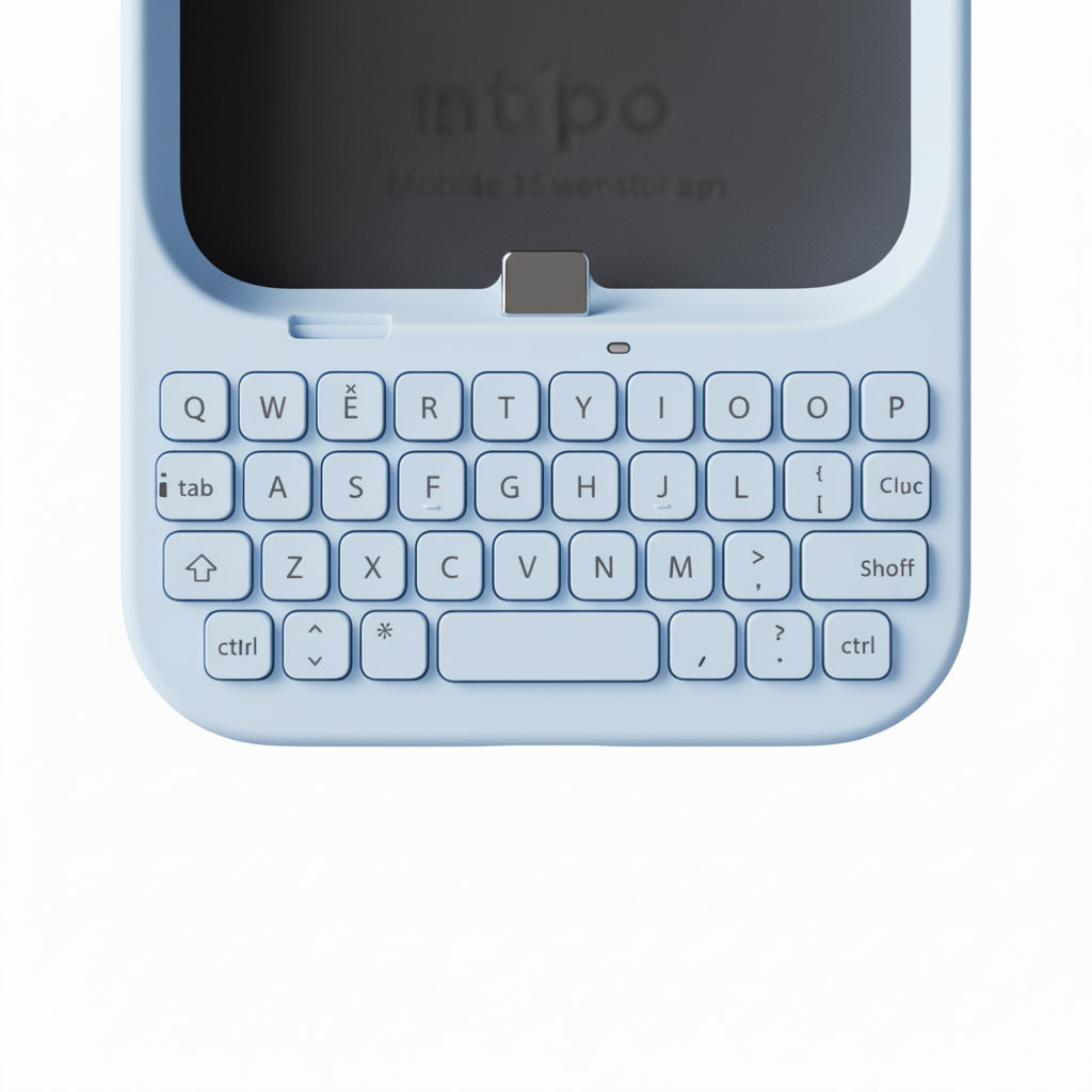 Nineties Keyboard Phone Case - For iPhone 16/17 Pro Max