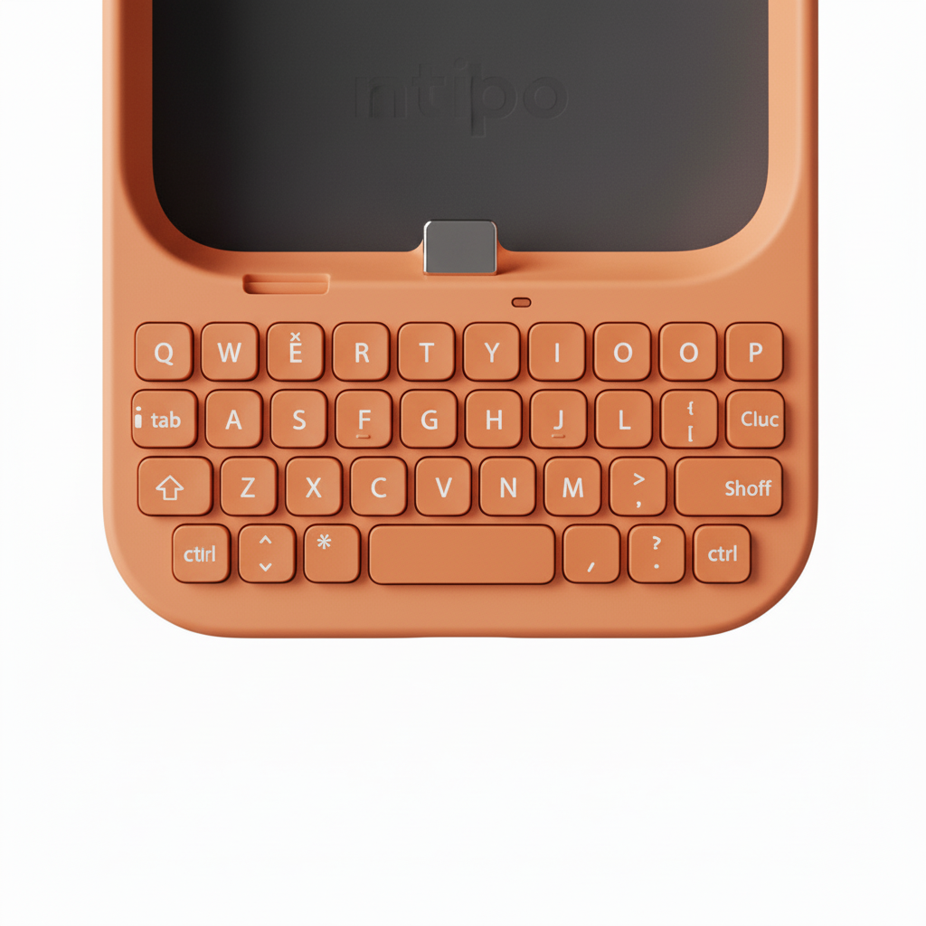 Nineties Keyboard Phone Case - For iPhone 16/17 Pro Max